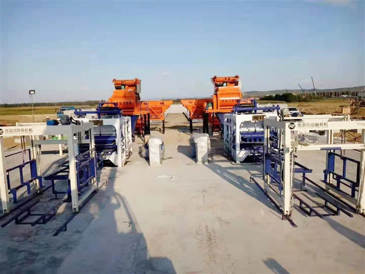 Large Free Burning Brick Machine