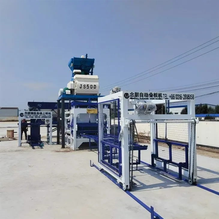PhilippinesSolid Brick Automatic Concrete Cement Block Making Machine